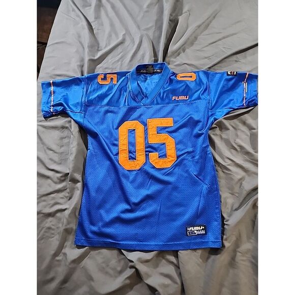 Maillot Fubu Vintage Années 90 Hip Hop - Taille L, Marron, Style Survêtement, Occasion Très Bon état